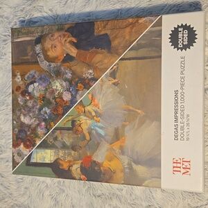 The Met Degas Impressions Double-Sided 1000 Piece Puzzle, New Unopened